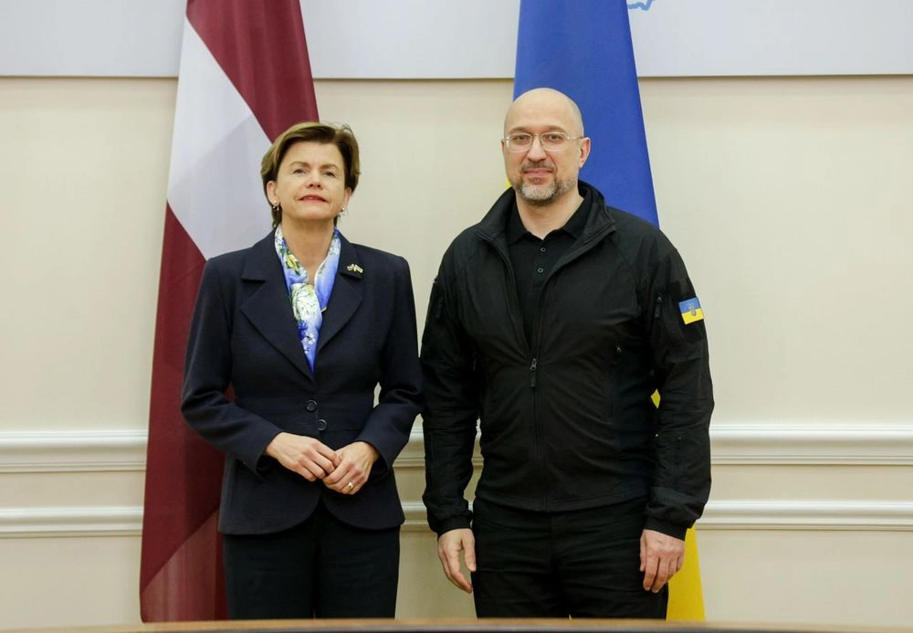 Продолжение военной поддержки и интеграция Украины в ЕС и НАТО: Шмыгаль встретился с главой МИД Латвии