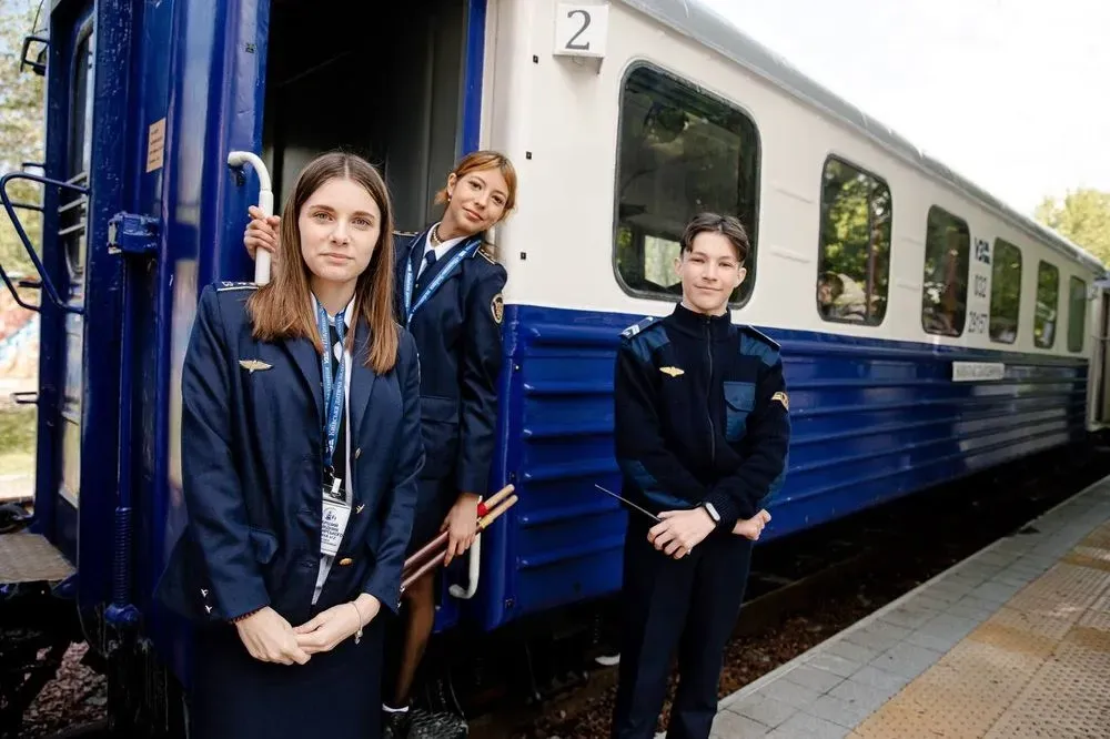 Киевская детская железная дорога открыла новый сезон