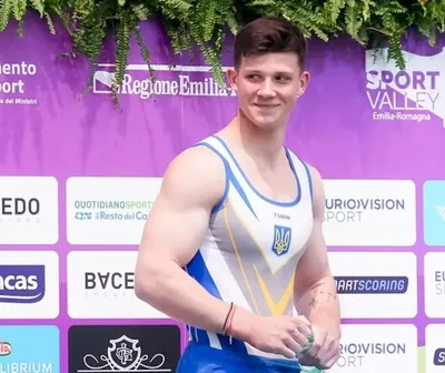 Украинский гимнаст Ковтун получил два "золота" за один день на чемпионате Европы, Чепурной взял "бронзу"