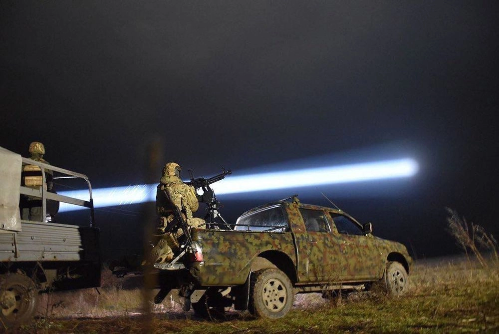 The Defense Forces commented on the enemy's use of unidentified drones at night