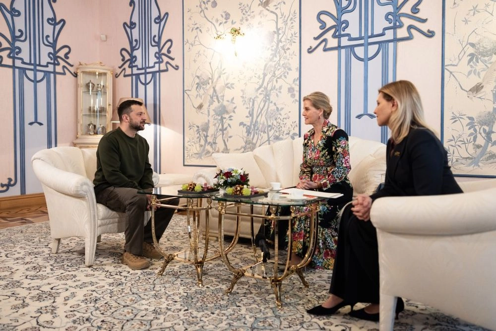 Президент и первая леди обсудили с герцогиней Эдинбургской расследование преступлений рф против Украины