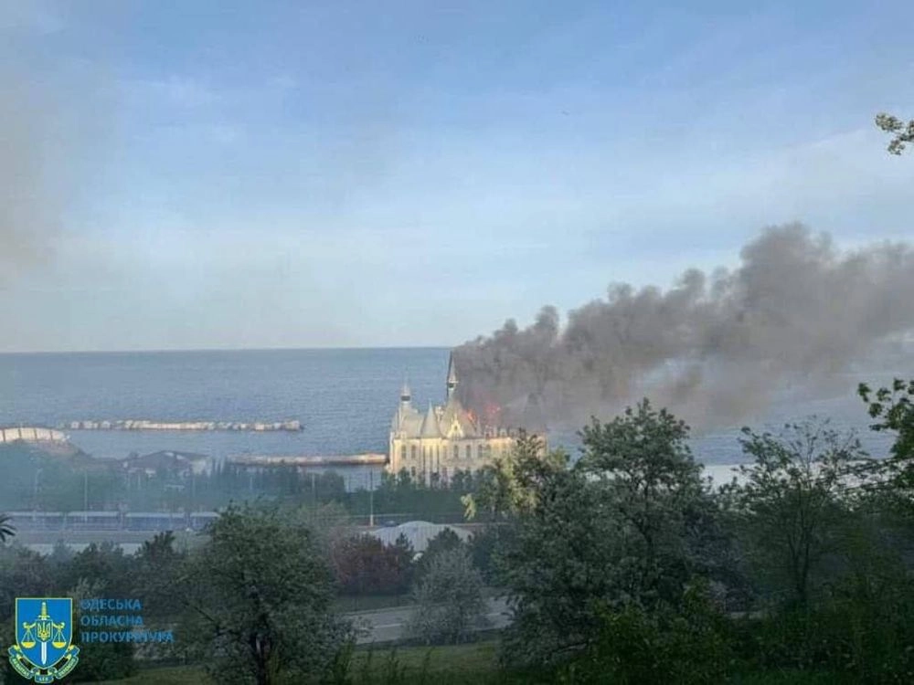 Генпрокурор показав момент удару по Одесі ракетою із касетним боєзарядом
