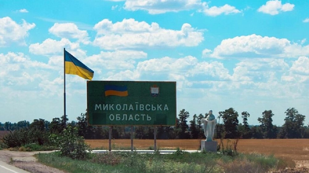 Fragments of a Russian missile damaged transport infrastructure in Mykolaiv region