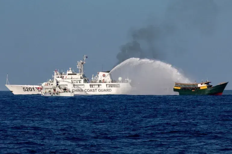 Philippines summons China's ambassador after water cannons are used against Philippine boats in the South China Sea
