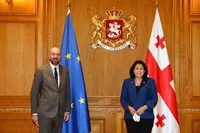 Ніхто не зможе збити Грузію з її європейського шляху: Зурабішвілі поговорила з головою Євроради