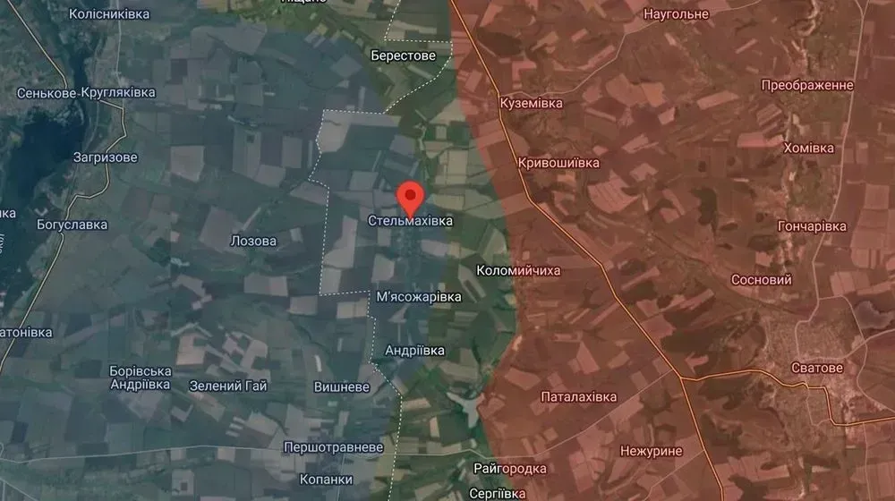 Бої під Стельмахівкою: ворожа армія провела штурмові дії - DeepState