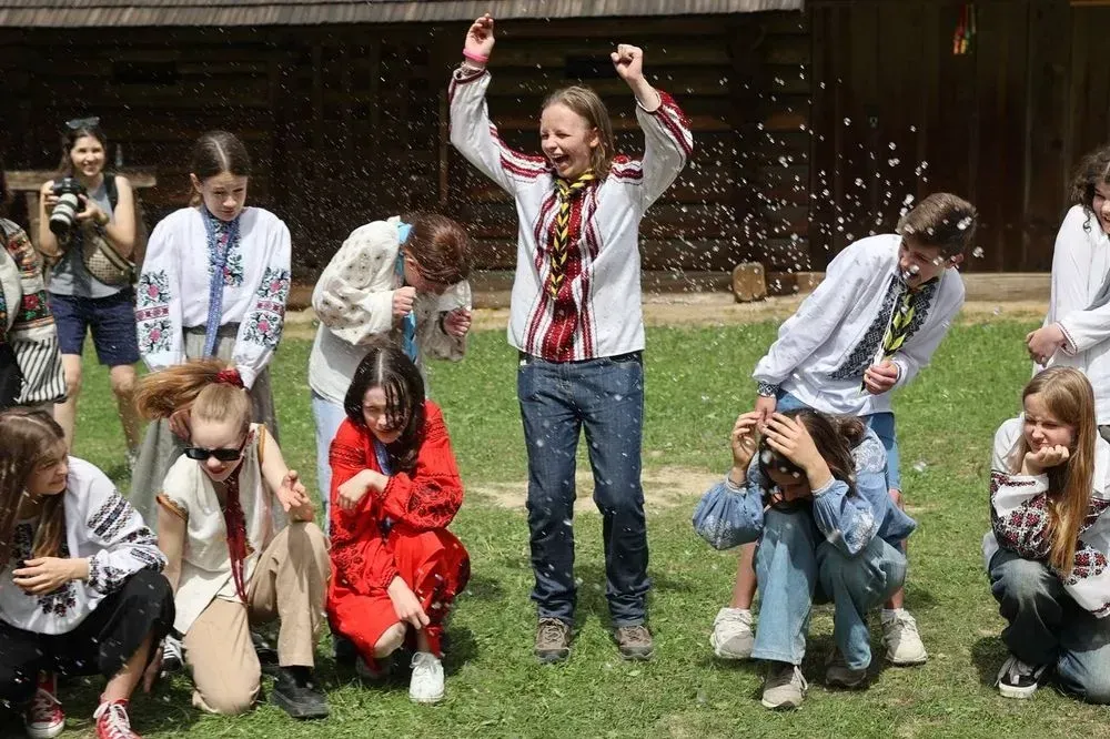 Watered Monday is traditionally celebrated in Lviv today