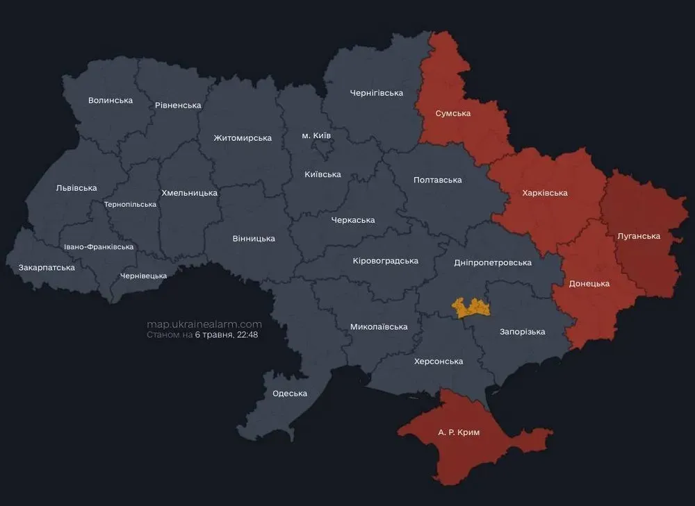 Significant activity of enemy tactical aviation was recorded in the east and north-east