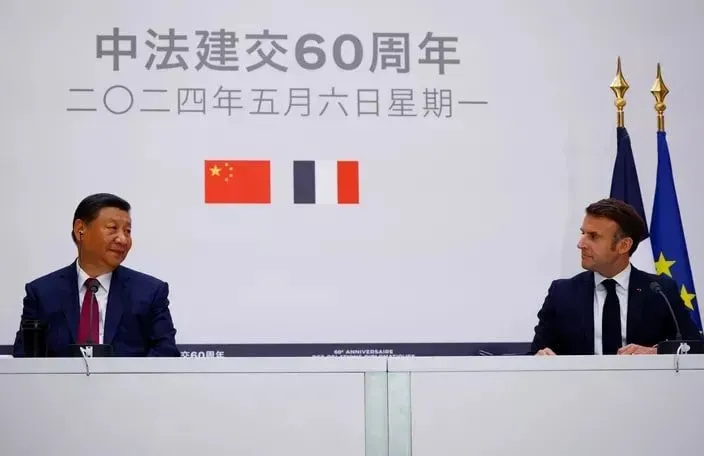 macron-congratulates-china-on-its-commitment-not-to-sell-weapons-or-provide-assistance-to-russia