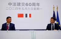 Macron congratulates China on its commitment not to sell weapons or provide assistance to russia