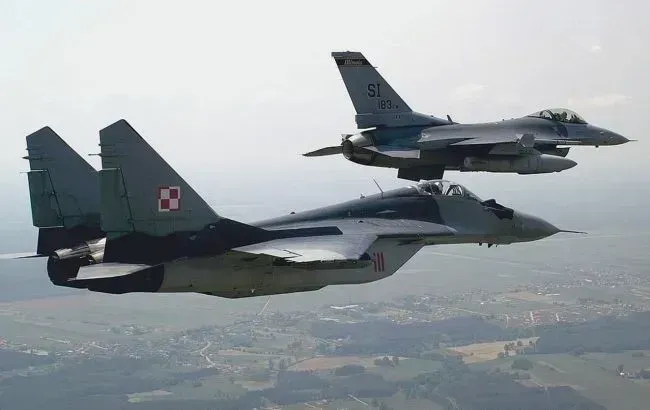 Poland and its allies sent aircraft into the sky during Russia's massive attack on Ukraine