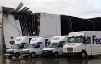 Two tornadoes hit Michigan, destroying buildings, including a FedEx office