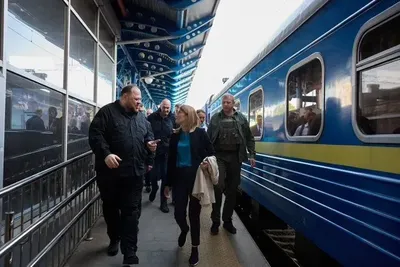 "Снова в Стране Отважных": президент Европарламента приехала в Киев в День Европы