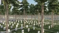 National Military Memorial Cemetery: what the monuments will look like
