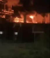 Атака на НПЗ в калужской области рф: губернатор подтвердил удар и пожар