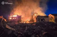 Удар рф по Харькову: враг, предварительно, попал из С-400. Показали последствия
