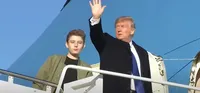 Trump's 18-year-old son makes his political debut in the US