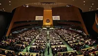 The UN General Assembly granted Palestine the status of an observer state