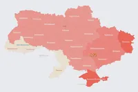 Україною поширилася повітряна тривога. Повітряні сили попередили про загрозу балістики