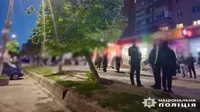 Взрыв в Броварах: злоумышленник бросил гранату в сторону правоохранителя