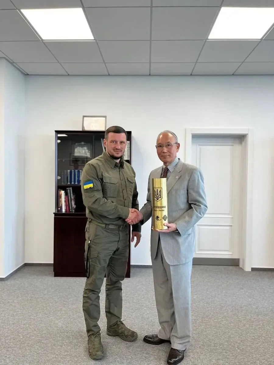 Japan assists Kherson region in waste management and demining