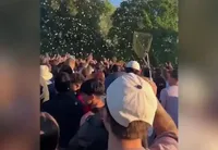 In Switzerland, a child was injured in a stampede when a well-known tiktoker gathered followers and dropped cash from a drone