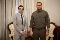 Yermak discusses Ukrainian formula for peace with Alexander Soros