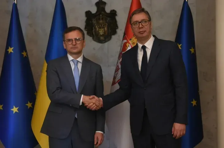 Кулеба встретился с президентом Сербии Вучичем: договорились провести бизнес-форум