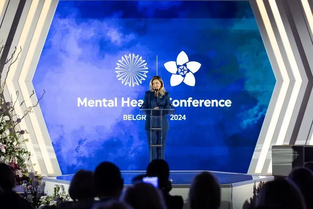 first-lady-of-ukraine-in-serbia-took-part-in-the-conference-on-mental-health
