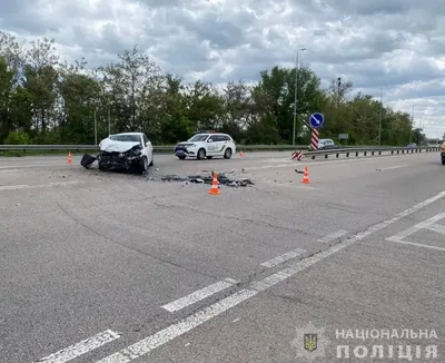 На Київщині внаслідок ДТП постраждали мати з 8-річною донькою