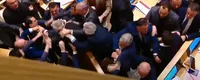 A fight broke out during the final consideration of the law on "foreign agents" in the Georgian parliament