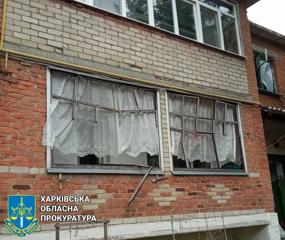 russian-troops-shelled-oleksandrivka-in-kharkiv-region-two-apartment-buildings-damaged