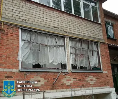 Войска рф обстреляли Александровку на Харьковщине: повреждены два многоквартирных дома