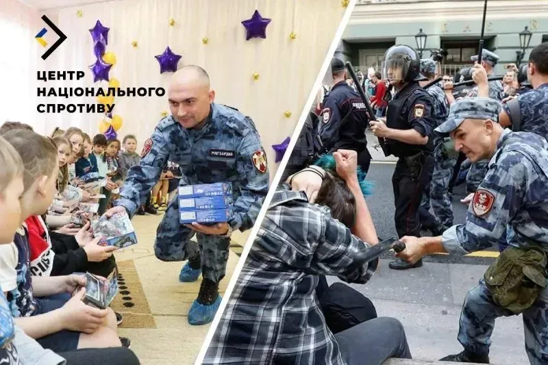 Окупанти прославляють російську гвардію у школах захопленої Херсонщини
