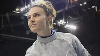 Ukrainian sabre fencer Olha Harlan wins silver at the World Cup in sabre fencing