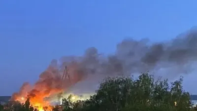 Drones attacked a military airfield and a refinery in the Krasnodar region of russia at night