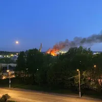 В ніч на 19 травня внаслідок операції ГУР МО в ленінградській області було атаковано виборзьку нафтобазу