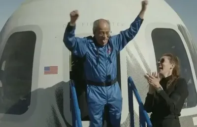 First black astronaut finally reaches space after 63 years of waiting