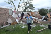 In Serbia, heavy winds and thunderstorms, in the north of the country, a person was killed in a car