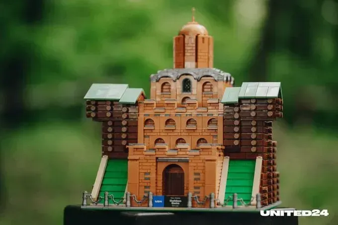 Lego releases sets of Ukraine's landmarks to raise funds to rebuild damaged school