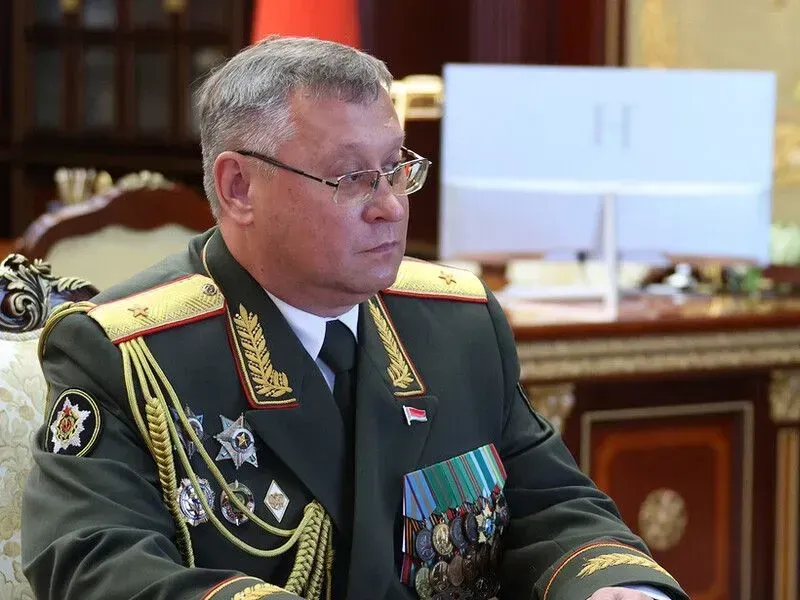 lukashenko replaces chief of the general staff of the armed forces of belarus