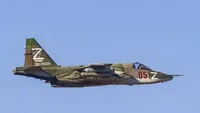 Ukrainian Defense Forces shoot down another enemy Su-25 attack aircraft