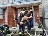 Пожар в Черкассах: спасатели эвакуировали 21 человека, четверо госпитализированы
