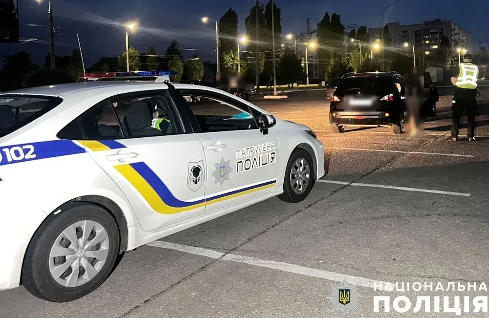 A car hits two teenagers near a shopping center in Poltava region