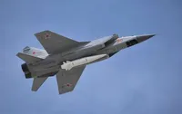 Росіяни запустили "Кинджал" з винищувача МіГ-31К - Повітряні Сили