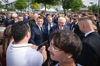 Macron warns against weakening support for Ukraine