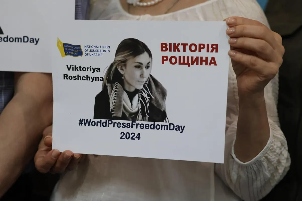 В россии подтвердили, что удерживают в плену украинскую журналистку Викторию Рощину