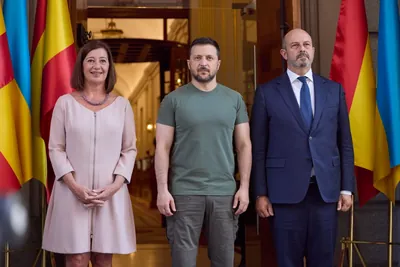 Zelenskyy meets with heads of chambers and factions of the Spanish parliament in Madrid