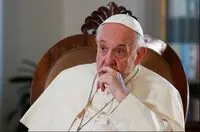 Pope curses at a meeting of bishops