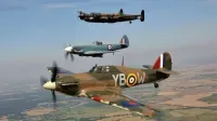 Британские ВВС приостановили полет в память о "битве за Британию" после гибели пилота в авиакатастрофе